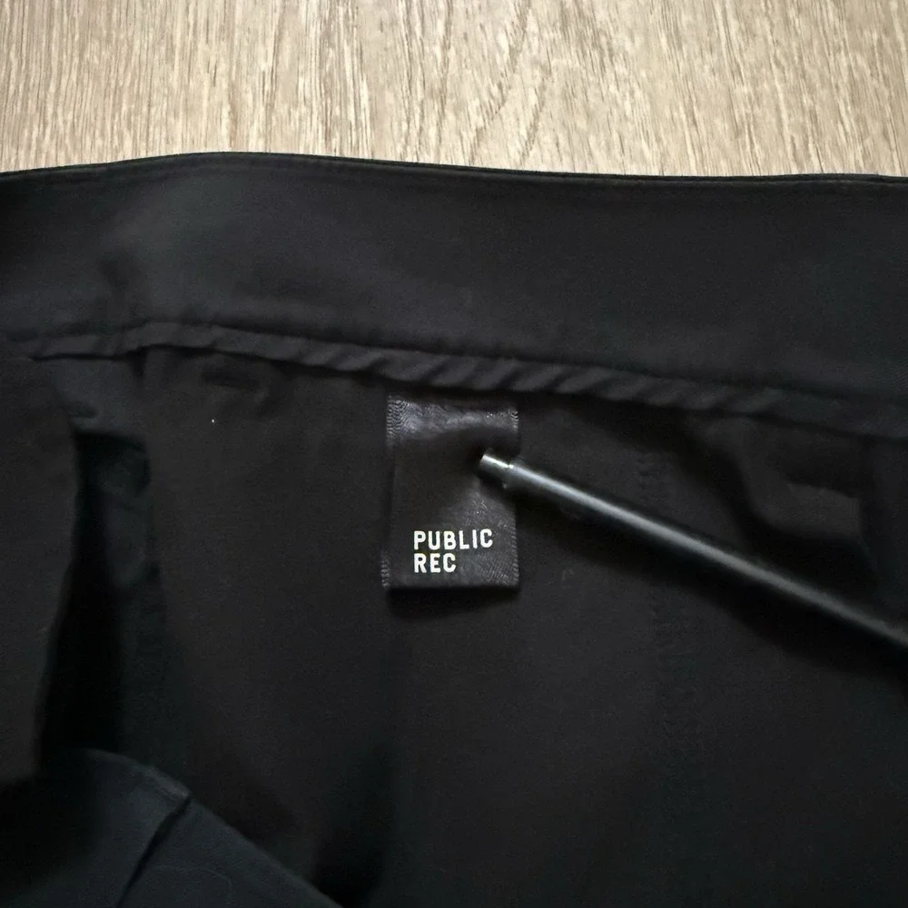 Public Rec Gamechanger 5-Pocket Pants Mens 38x32 Actual 38x26 Black Straight Fit